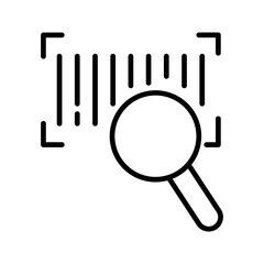 Poster - Barcode Database Vector Icon