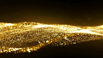 Wall Mural - liquid gold: abstract background of rippling liquid gold with a warm, inviting glow and a textured s