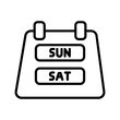 © Malik Grafix - Weekend Getaway Vector Icon