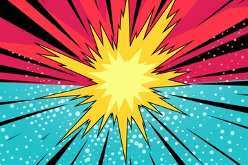 Canvas Print - starburst background backgrounds pattern illuminated.