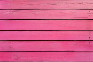 Canvas Print - pink horizontal wooden background