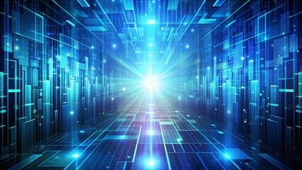 Abstract background of digital software design, technology, programming, coding, information, innovation, internet, network