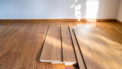 new vinyl flooring has been installed to simulate a hardwood floor