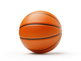 Basketball isolated on white background