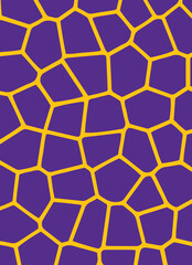 Voronoi diagram geometric tile texture, background, stone texture, print fabric vector mosaic patterns. Irregular cells background pattern. 2D Geometric shapes.