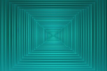 teal concentric gradient squares line pattern vector illustration for background, graphic, element, 