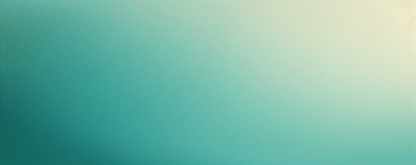 Teal grainy gradient background beige blue smooth pastel colors backdrop noise texture effect copy space empty blank copyspace for design text photo 