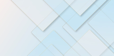 Abstract blue background with overlay stripes shape. Modern random object shape texture. Geometric background. Vector illustration abstract graphic design banner pattern presentation background web.