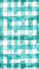 Teal tranquil seamless playful hand drawn kidult woven crosshatch checker doodle fabric pattern cute watercolor stripes background texture blank empty pattern