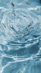 Poster - Water drop ripple