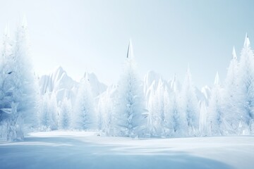 Wall Mural - Ice backgrounds landscape panoramic.