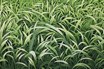 Poster - Grass outdoors nature plant.