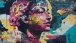 © Khalil - NEW YORK - JUNE 6, 2015: Mural art at East Williamsburg in Brooklyn.Outdoor art gallery known as the Bushwick Collective has most diverse collection of street art in Brooklyn