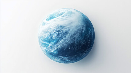 abstract planet earth clipart on white background