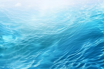 Wall Mural - blue water surface