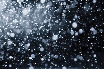 Poster - Snowy bokeh background