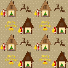 santa claus gift pattern