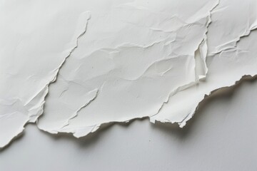 Sticker - White paper texture