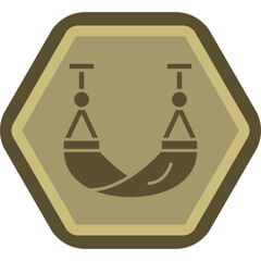 Sticker - Hammock Icon Design