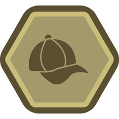 Sticker - Baseball cap Icon Design