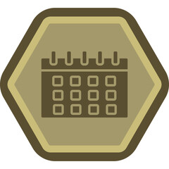 Sticker - Calendar Icon Design