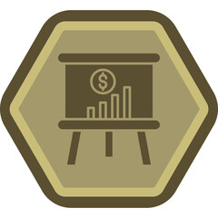 Sticker - Presentation Icon Design