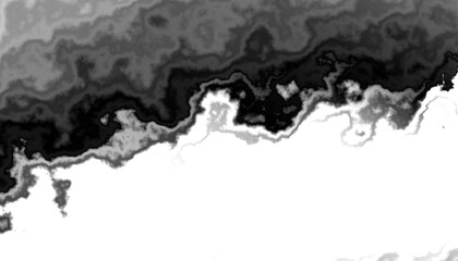 Aufkleber - Black smoke steam isolated transparent background. Fog and mist effect for text or space. Overlay with transparent background