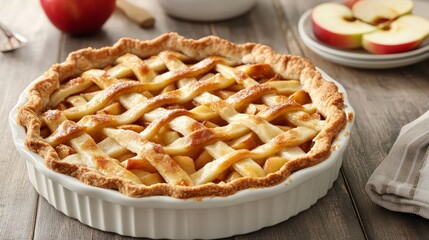 Wall Mural - Delicious Homemade Apple Pie