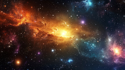 Wall Mural - a universe of galaxies: cosmic diversity