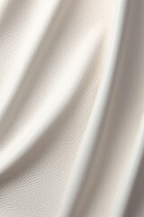 Sticker - White textured fabric