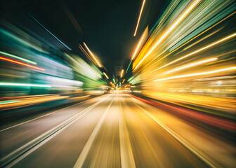 Abstract speed motion blur