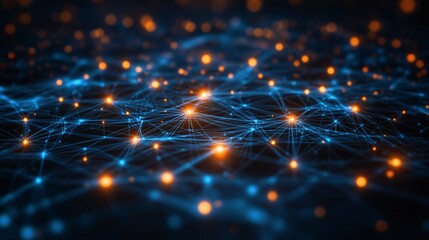 Future Forward Abstract Technology in Startup Business Environment