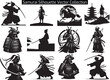 © ashrafulalampro - Samurai Silhouette Vector Illustration