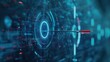 © buraratn - An arrow piercing through a digital target on a screen, representing accuracy in technology