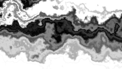 Aufkleber - Black smoke steam isolated transparent background. Fog and mist effect for text or space. Overlay with transparent background
