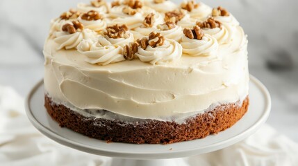 Canvas Print - Delicious Homemade Carrot Cake