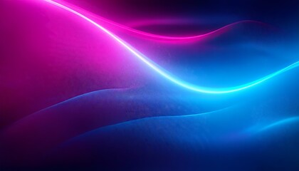 Wall Mural - Electric Neon background - vibrant gradient background that blends electric blue into bright magenta. Trendy Graphic art illustration