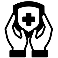 Sticker - Health Insurance Icon