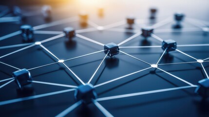 abstract network connections showcasing a modern digital design highlighting technology and connecti