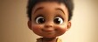 © VirtualVista - 3D Cartoon Closeup of Adorable Baby