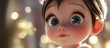 © VirtualVista - 3D Cartoon Closeup of Adorable Baby