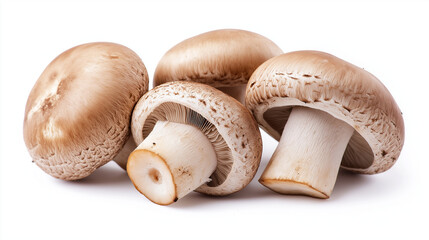 champignon isolated on white background