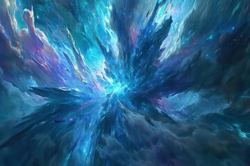 Wall Mural - an image evoking a sense of reverie and wonder while observing the aurora borealis, as its lights cr