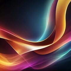 Abstract technology background, colorful digital art of bright technology background with natural view, abstract wave technology background with digital effect corporate concept