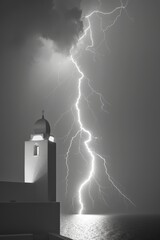 Wall Mural - Lightning Strike