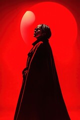 Poster -  Red Cloak