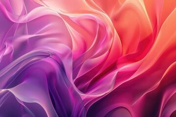 Poster - A close-up view of a pink and purple background, ideal for adding a pop of color to your design