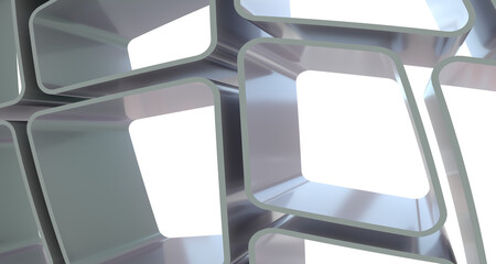 Poster - Abstract Low-Poly background. triangulated texture. Design 3d