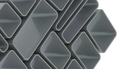 Poster - Low poly triangle posters, modern concept