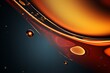© kinara art design - Abstract image showcasing fluid dynamics with vibrant orange and dark tones.